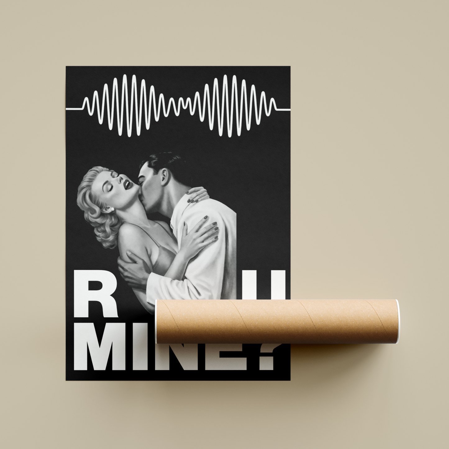 Arctic Monkeys R U Mine? Lyrics Poster