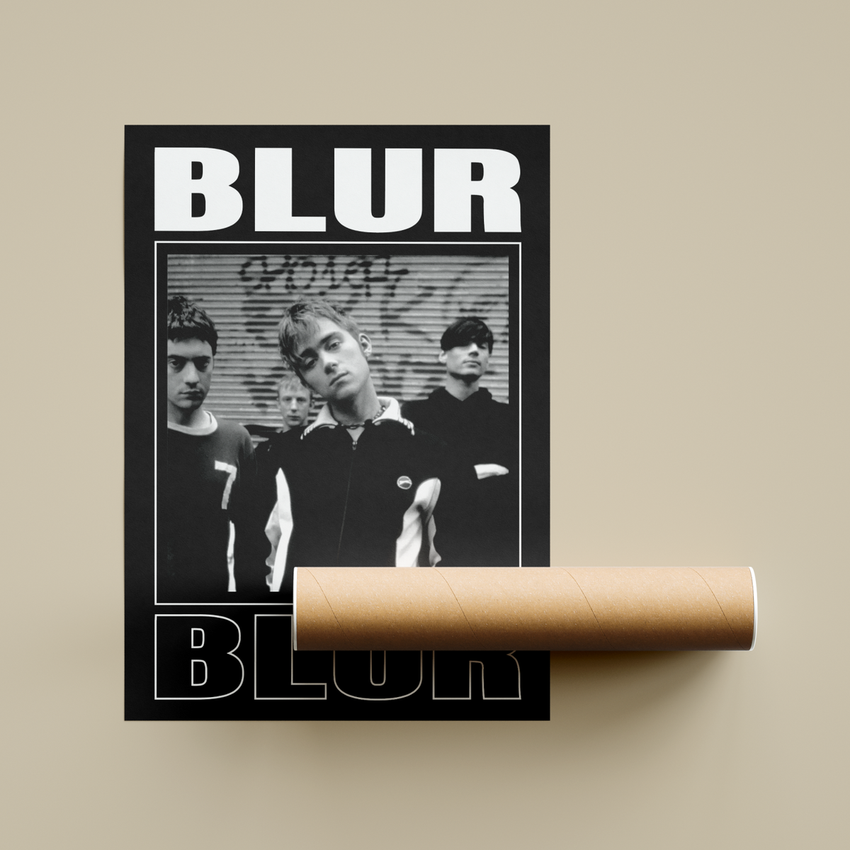 Blur Band Poster
