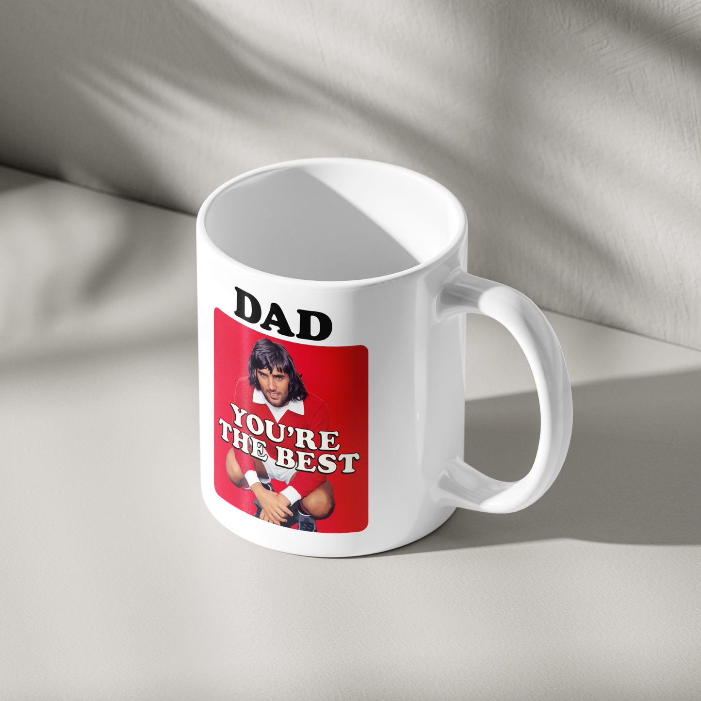 Funny George Best Personalised Mug