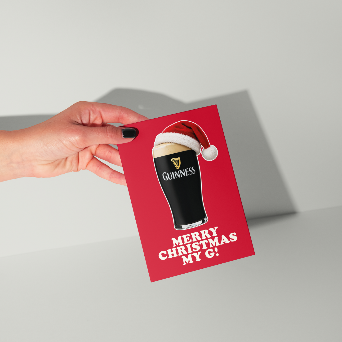 Funny Guinness Christmas Card