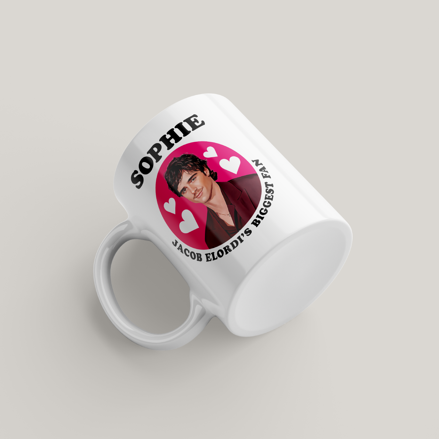 Funny Jacob Elordi Personalised Mug