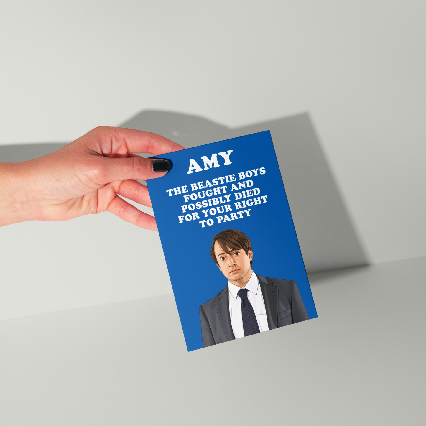 Funny Mark Corrigan Personalised Birthday Card