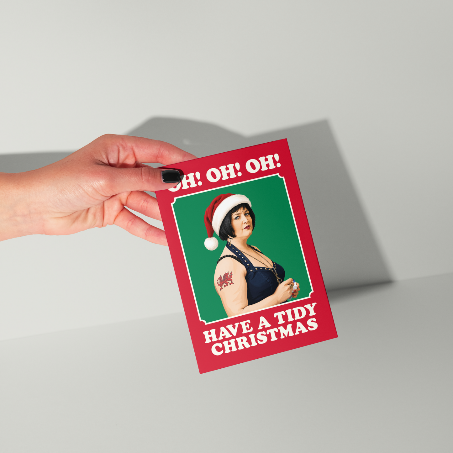 Funny Nessa Christmas Card