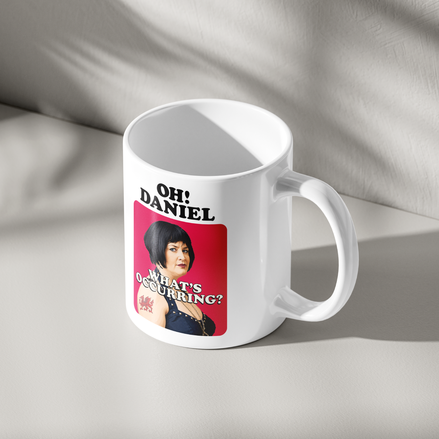 Funny Nessa Personalised Mug