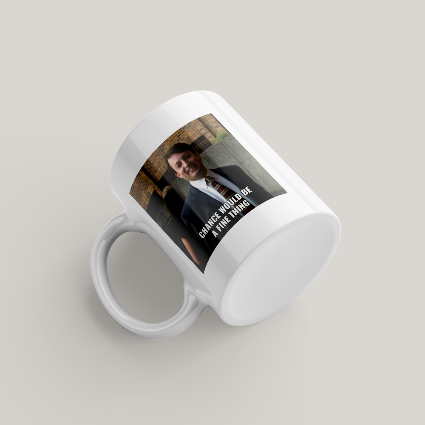 Funny Mark Corrigan Quote Mug