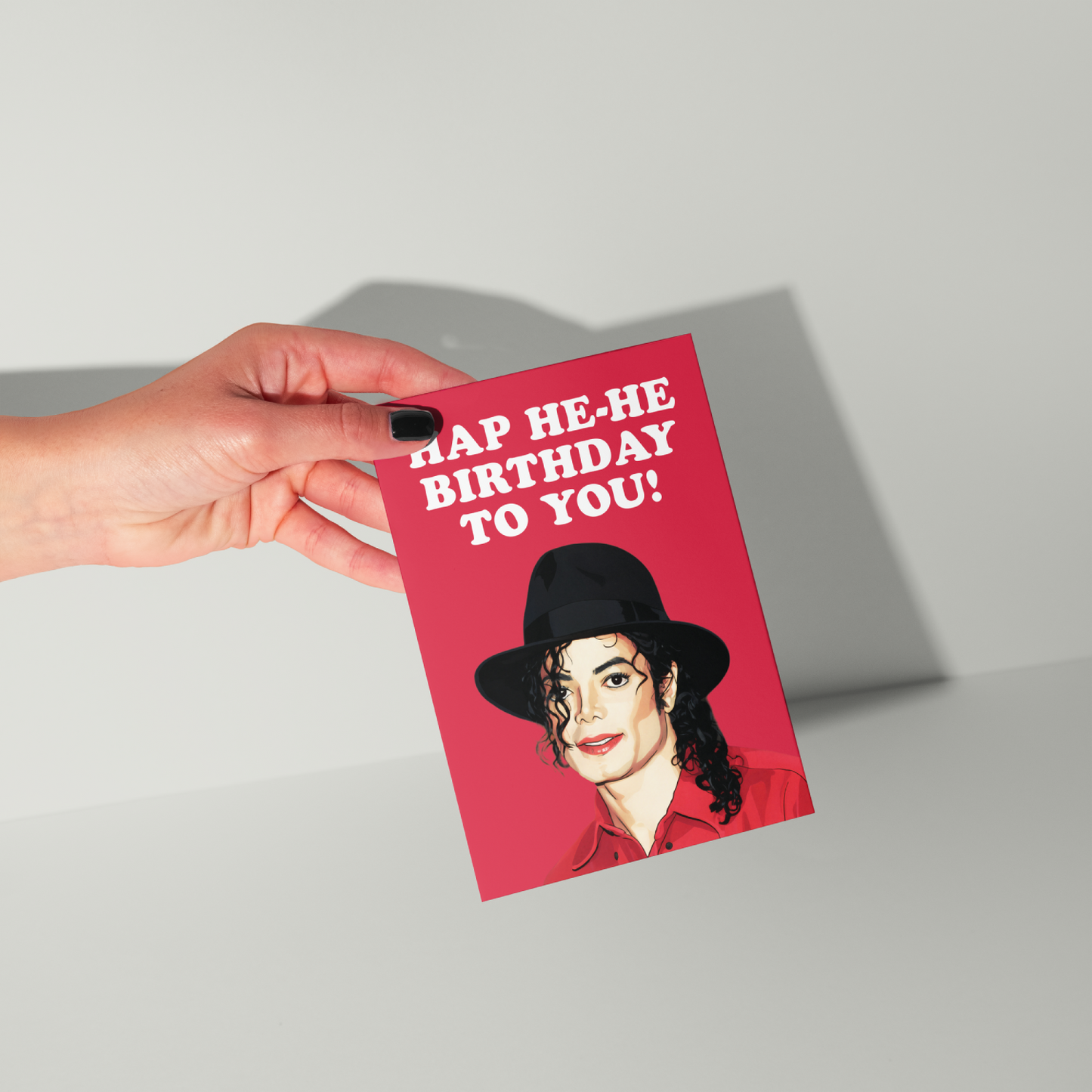 Funny Michael Jackson Birthday Card
