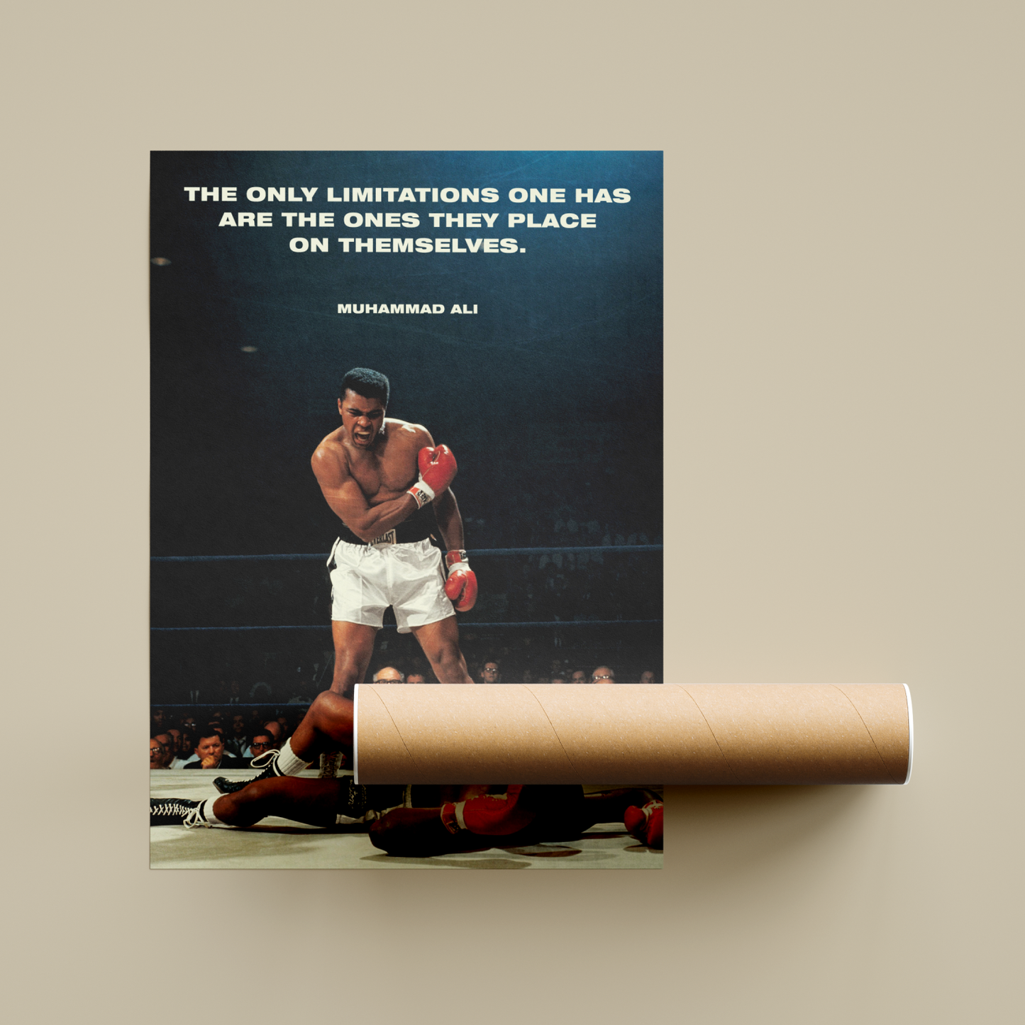 Muhammad Ali Quote Poster