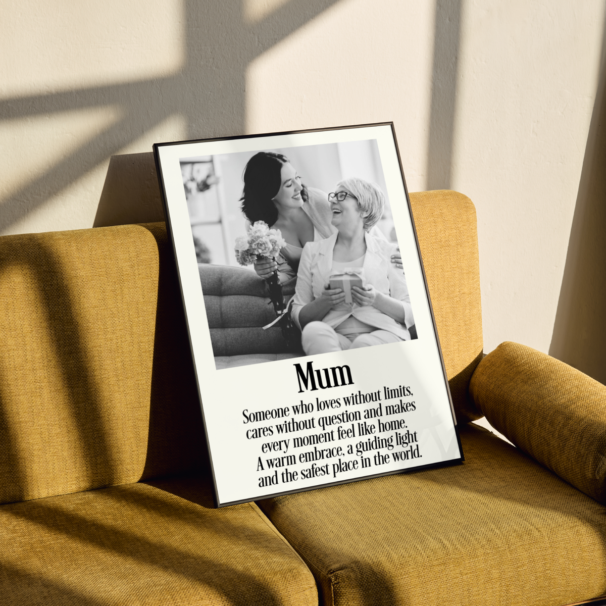 Mum Personalised Photo Poster