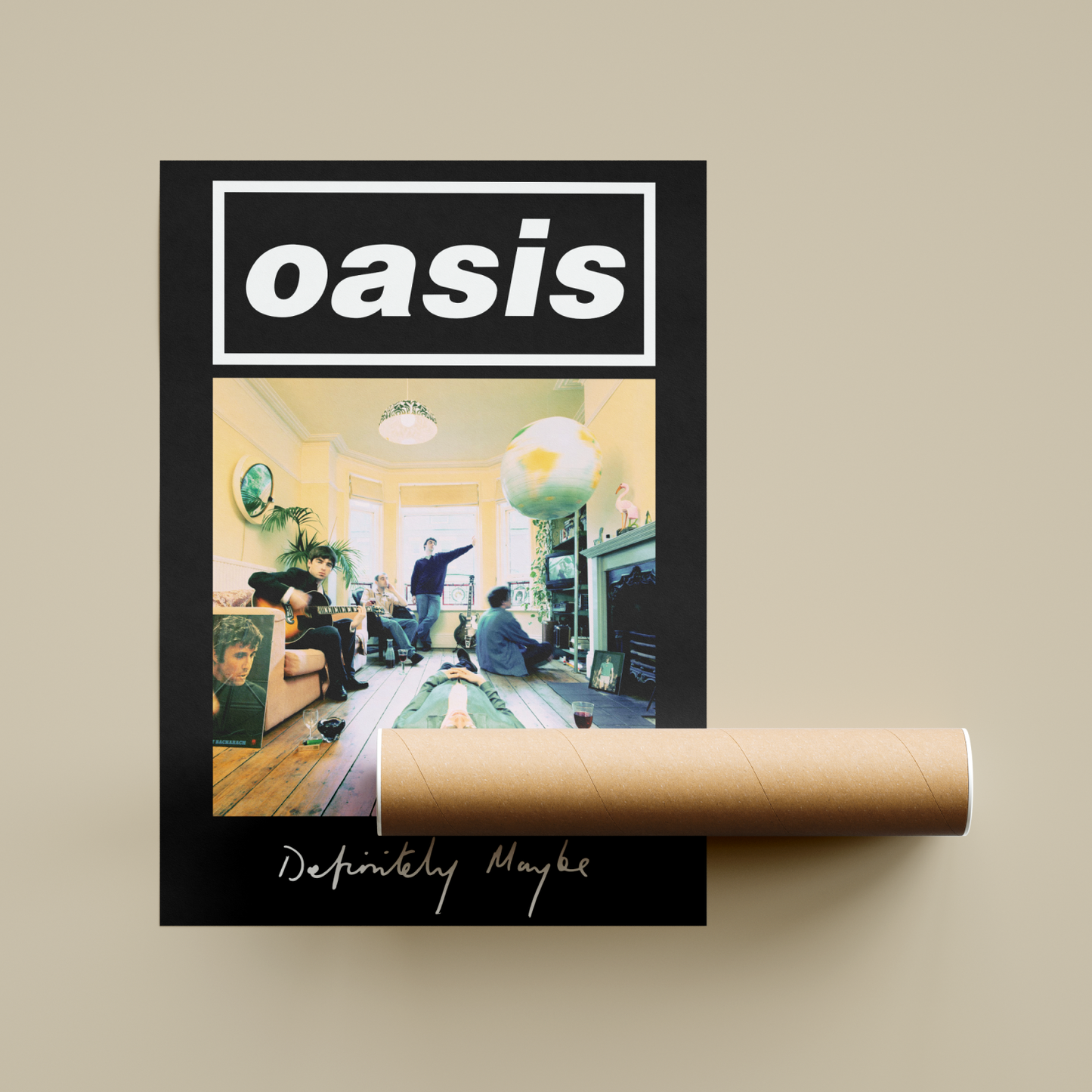 Oasis Definitely Maybe Poster