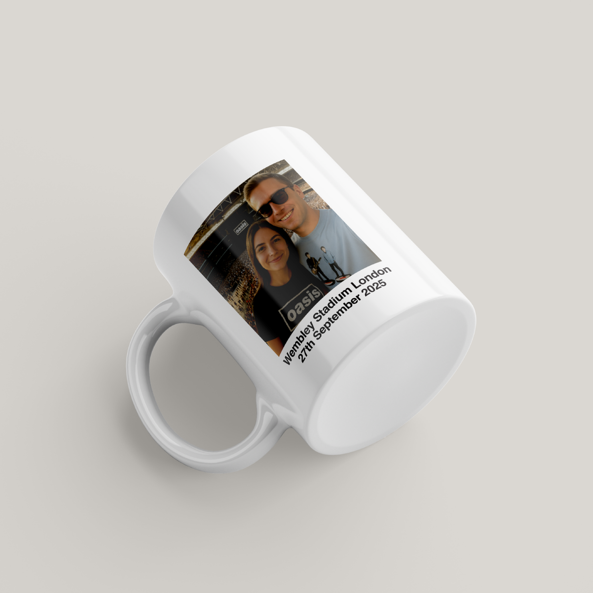 Oasis Live 25 Personalised Setlist Mug