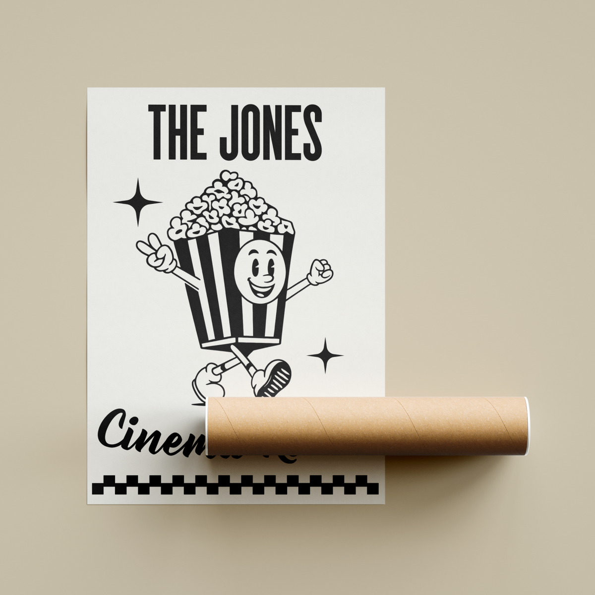 Personalised Cinema Room Poster