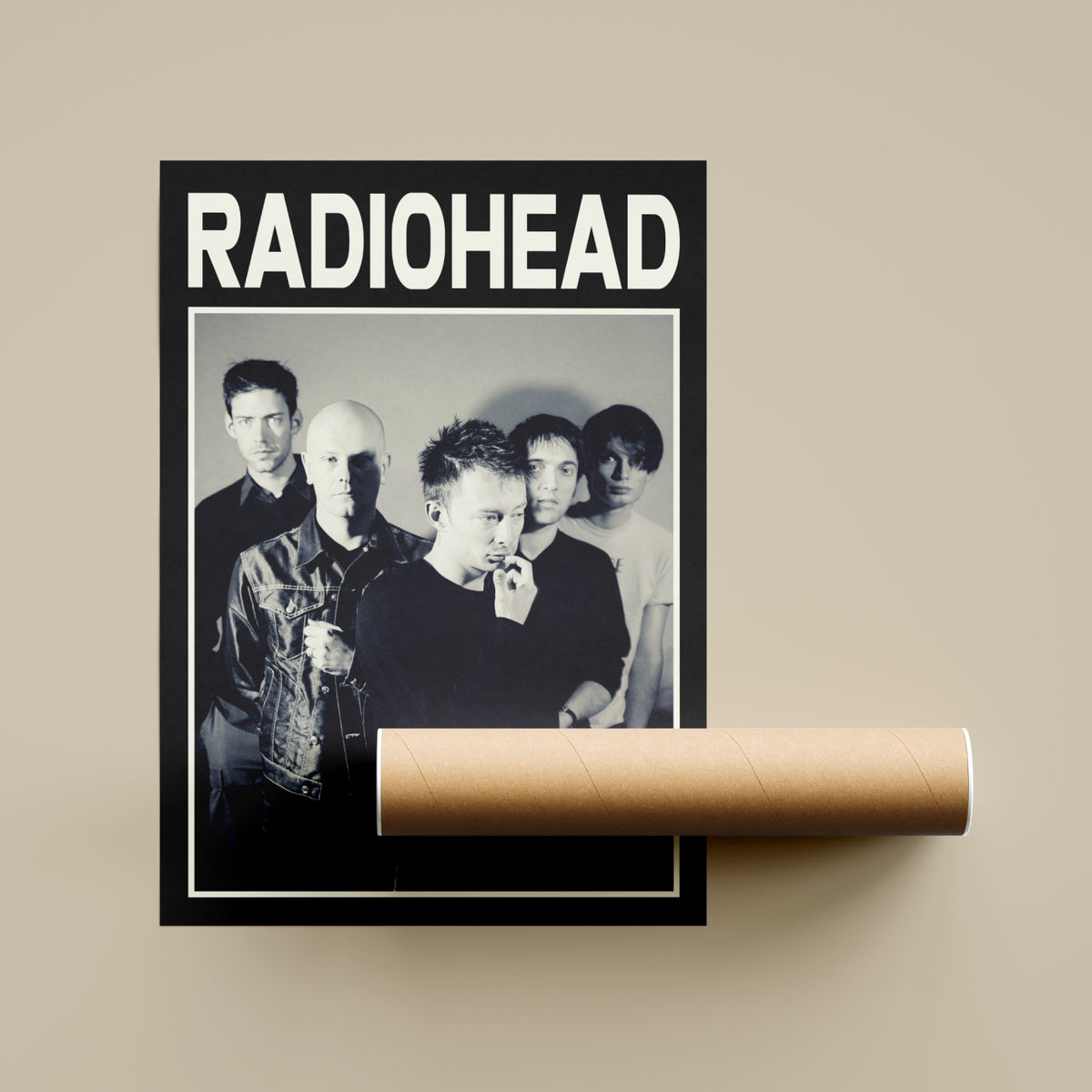 Radiohead Band Poster