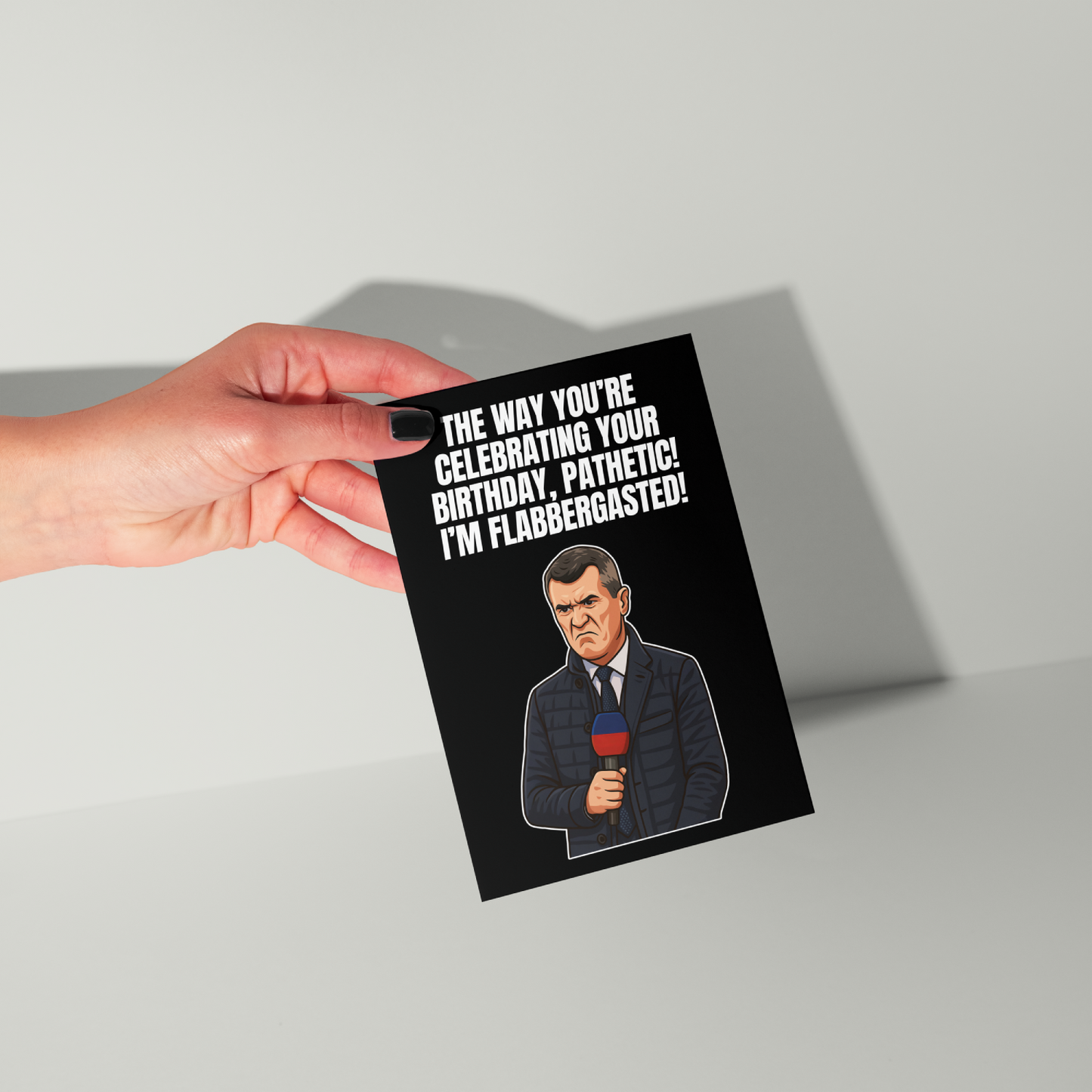 Funny Roy Keane Birthday Card