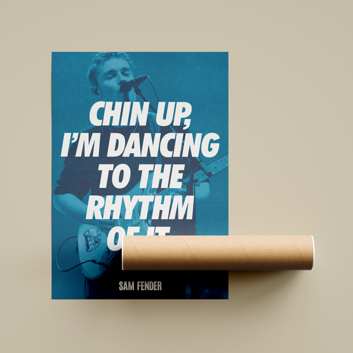 Sam Fender Lyrics Poster