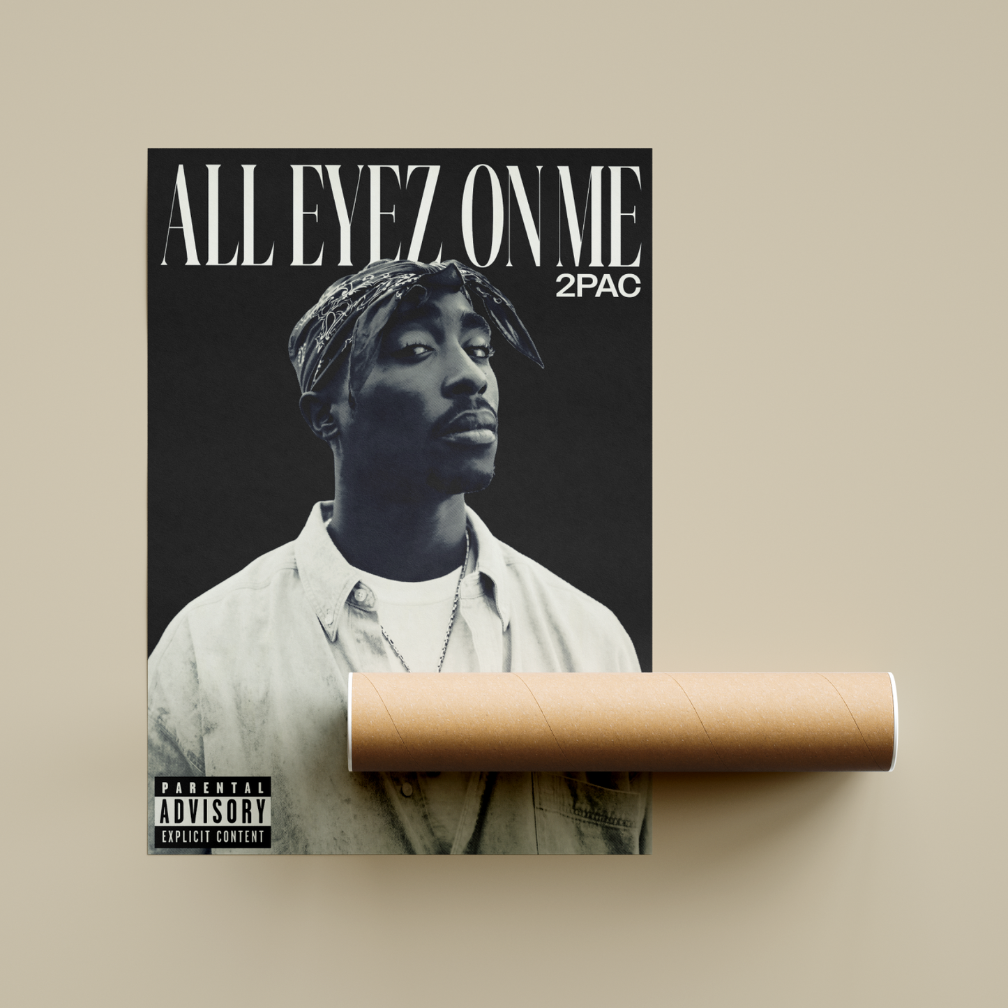 2Pac All Eyez On Me Poster
