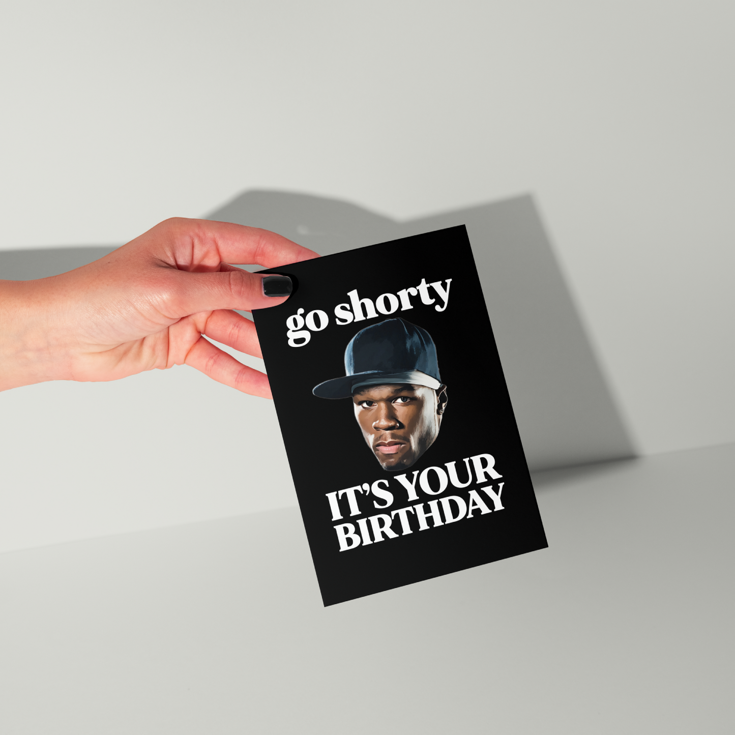 Funny 50 Cent Birthday Card