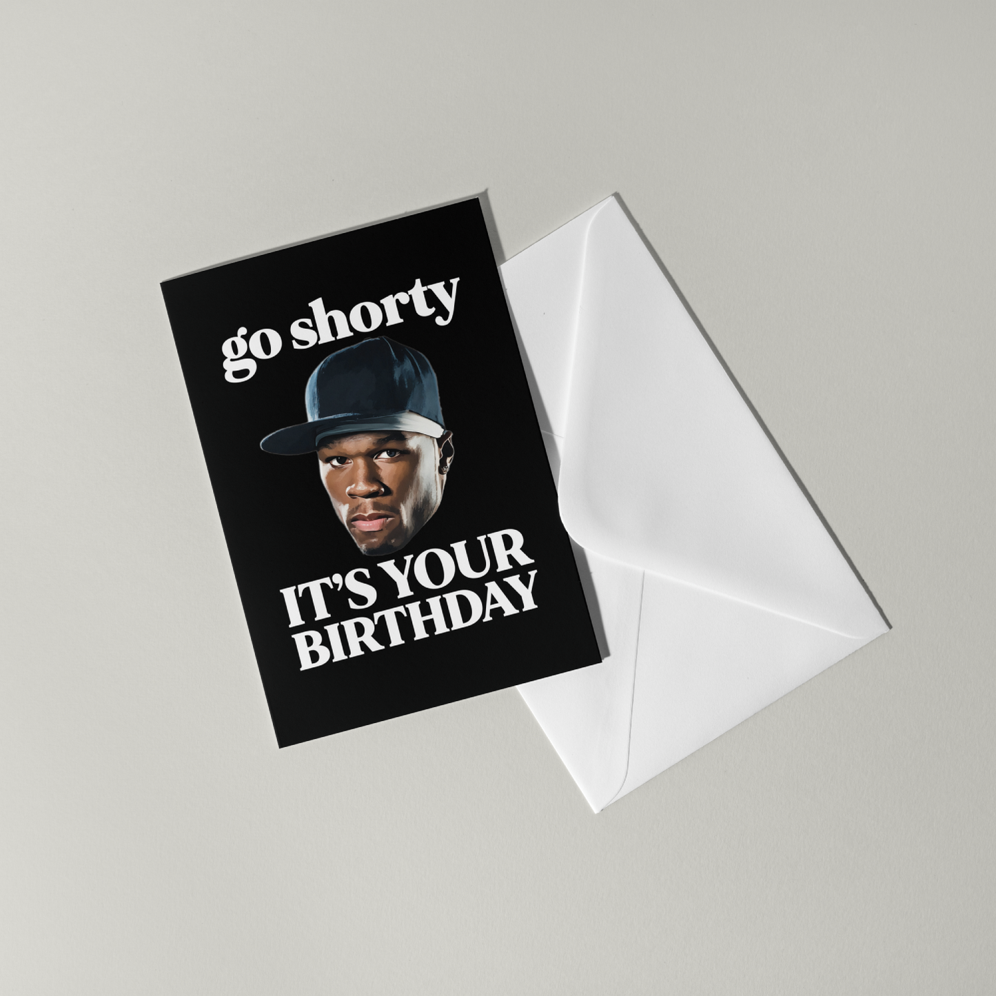 Funny 50 Cent Birthday Card