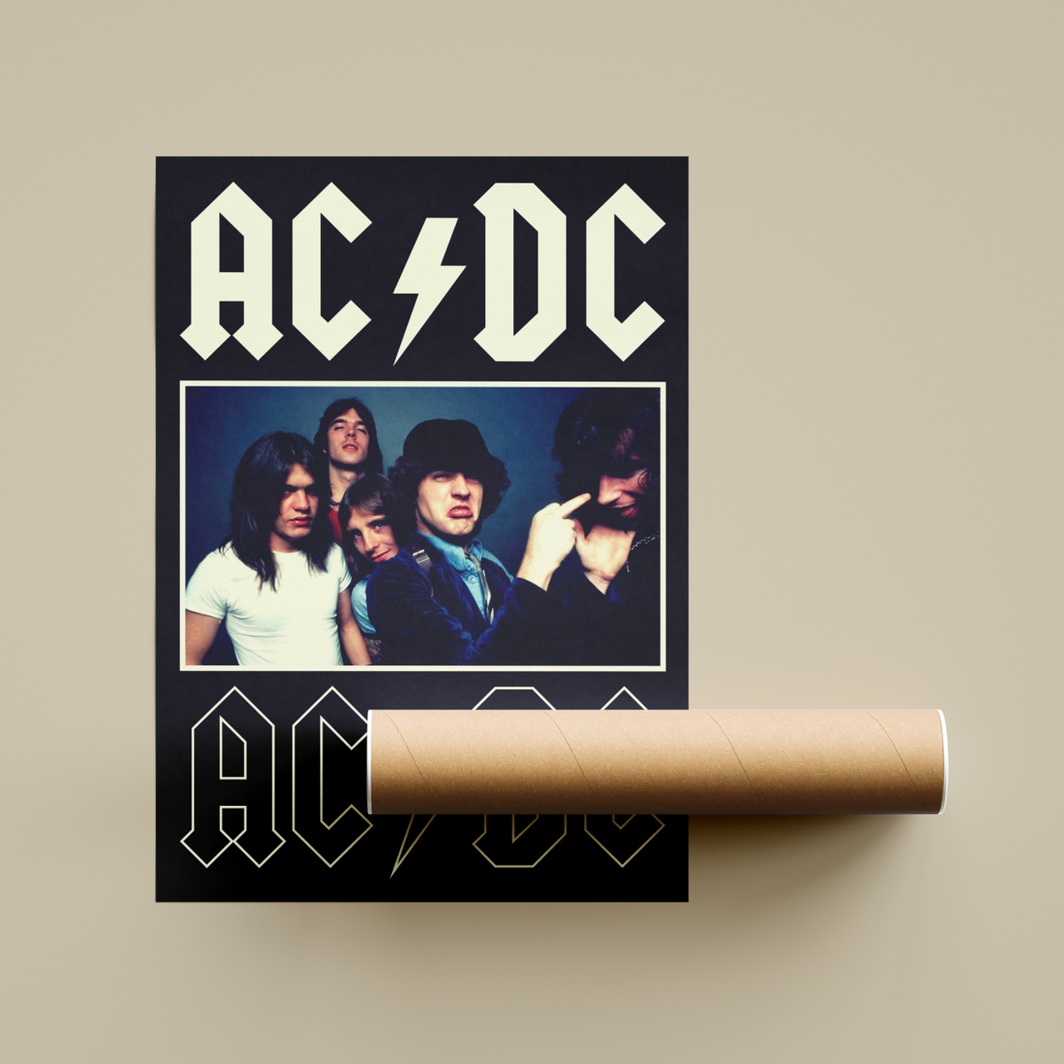 AC/DC Band Poster