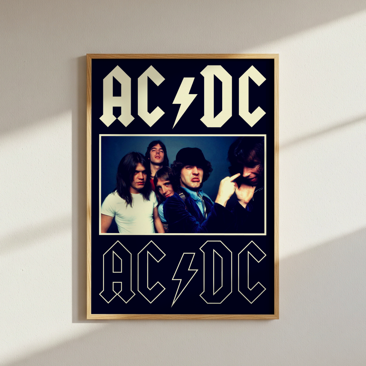 AC/DC Band Poster
