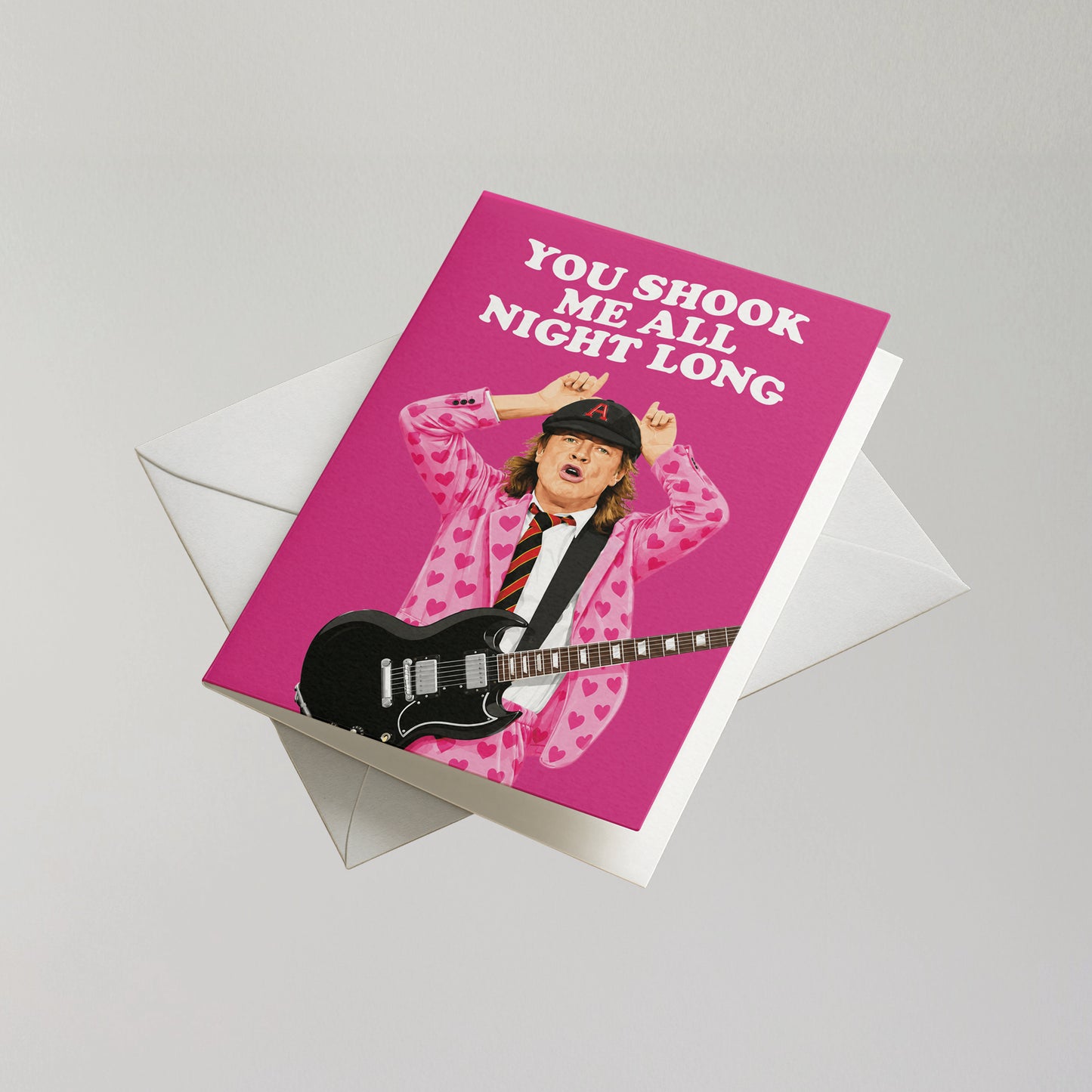 AC/DC Valentines Day Card