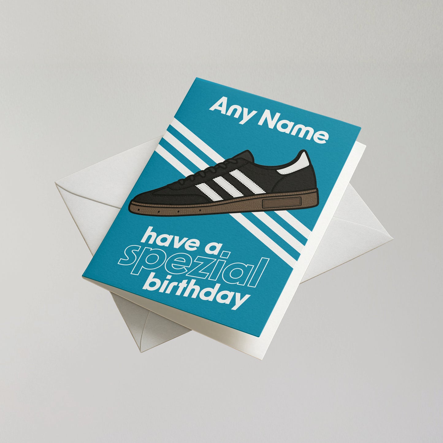 Adidas Spezial Personalised Birthday Card