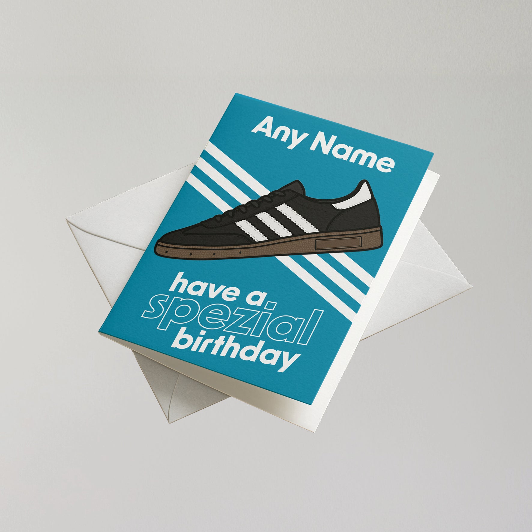 Adidas Spezial Personalised Birthday Card