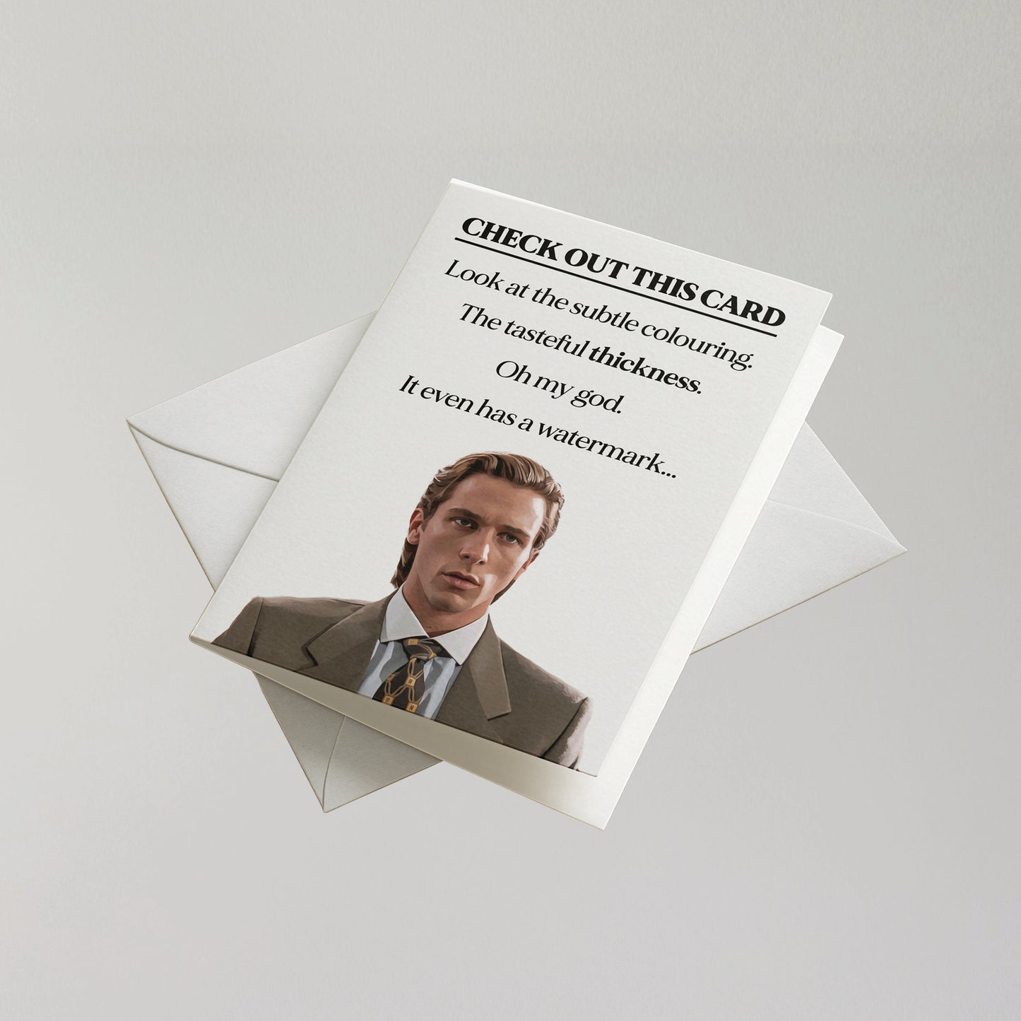American Psycho Birthday Card