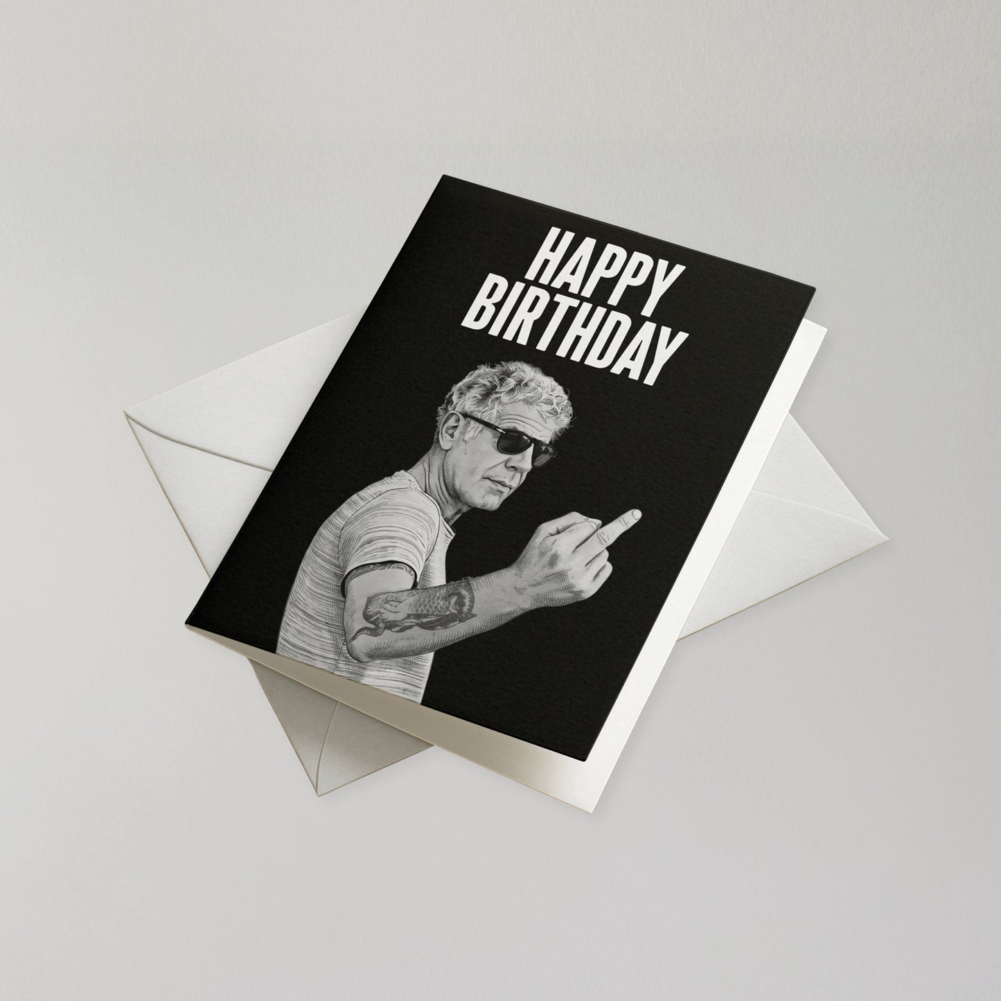 Anthony Bourdain Birthday Card