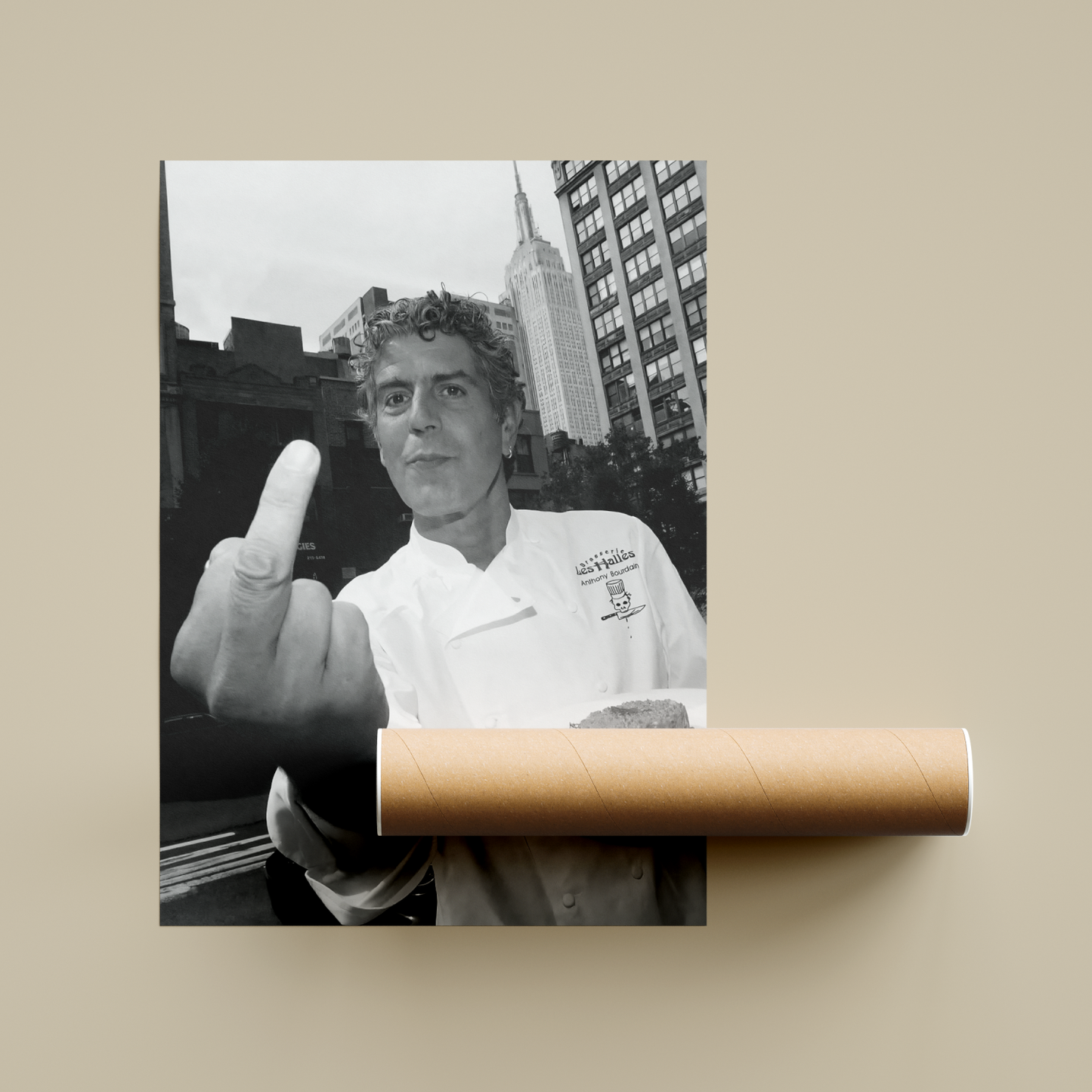Anthony Bourdain Poster