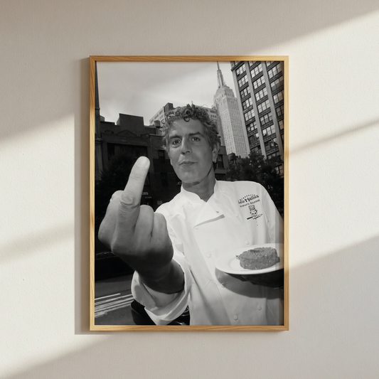 Anthony Bourdain Poster