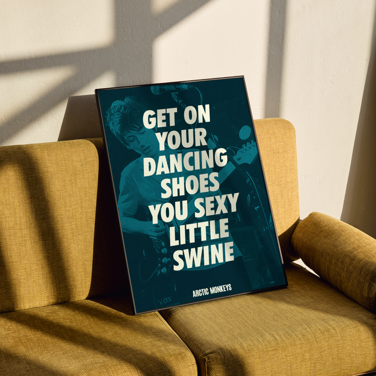Arctic Monkeys Lyrics Poster