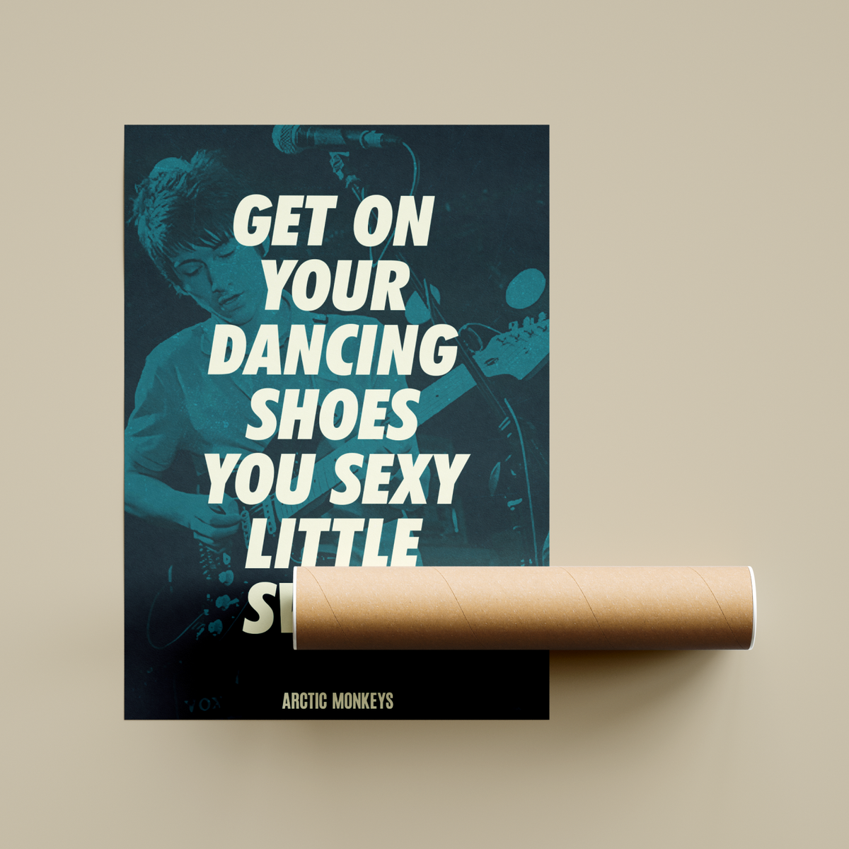Arctic Monkeys Lyrics Poster