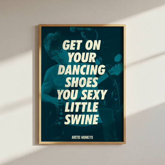 Arctic Monkeys Lyrics Poster
