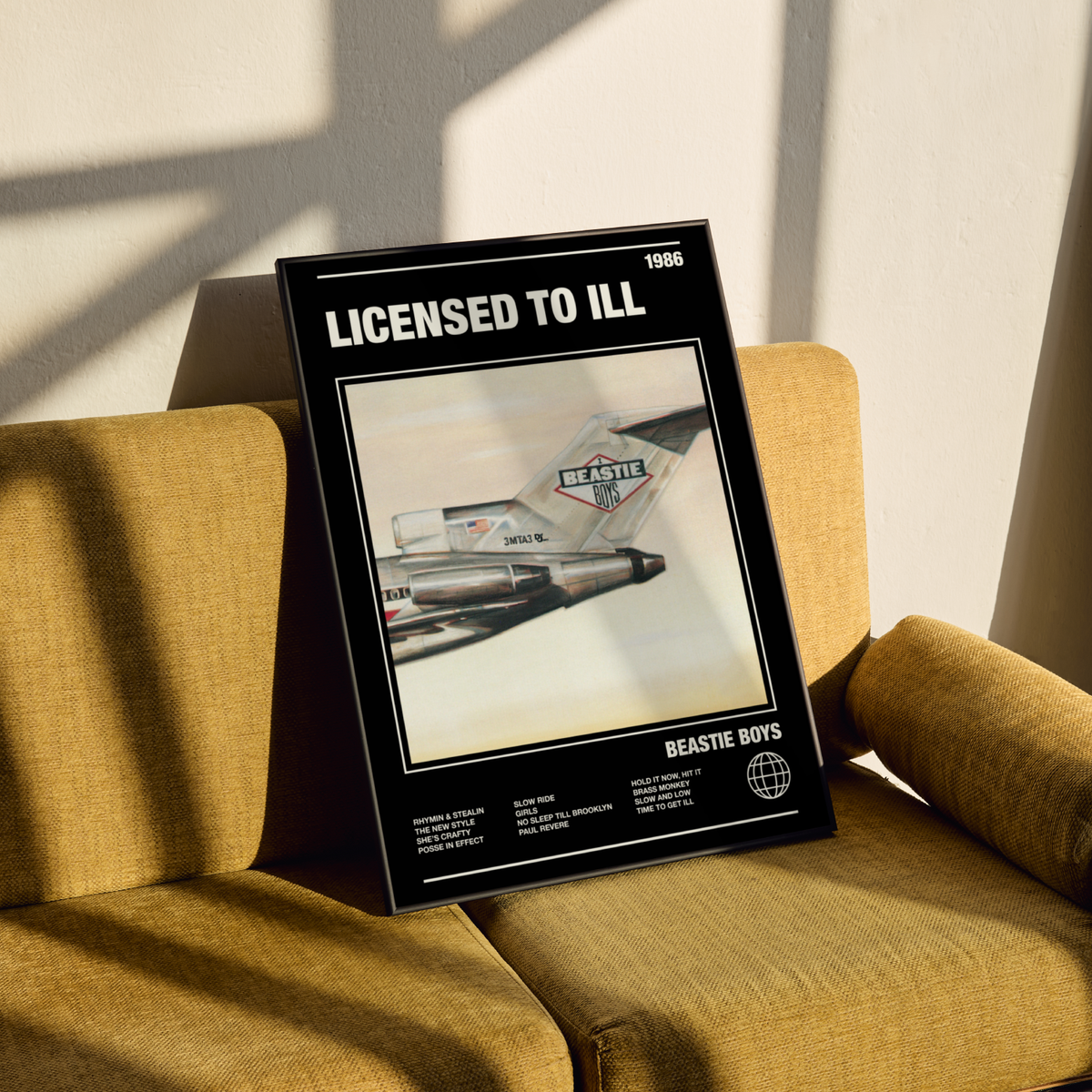 Beastie Boys Licensed To Ill Album Poster