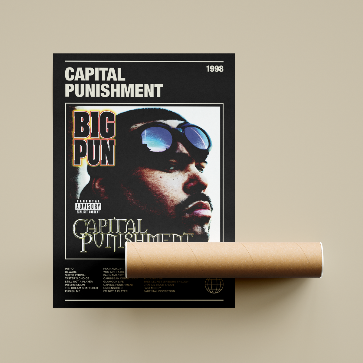 Big Pun Capital Punishment Album Poster