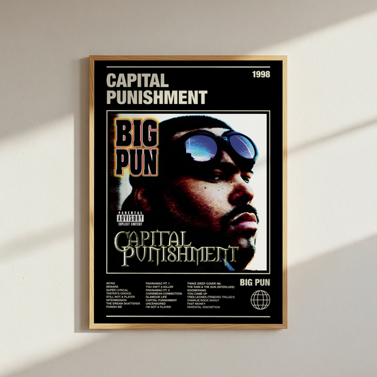 Big Pun Capital Punishment Album Poster