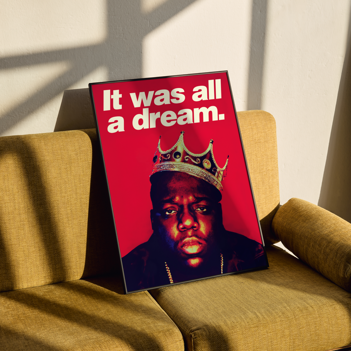 Biggie Smalls Lyrics Poster