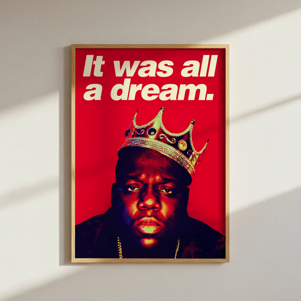 Biggie Smalls Lyrics Poster