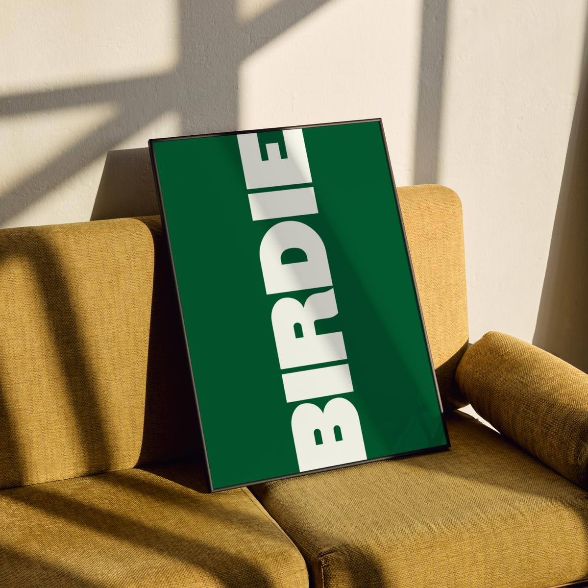 Birdie Golf Poster