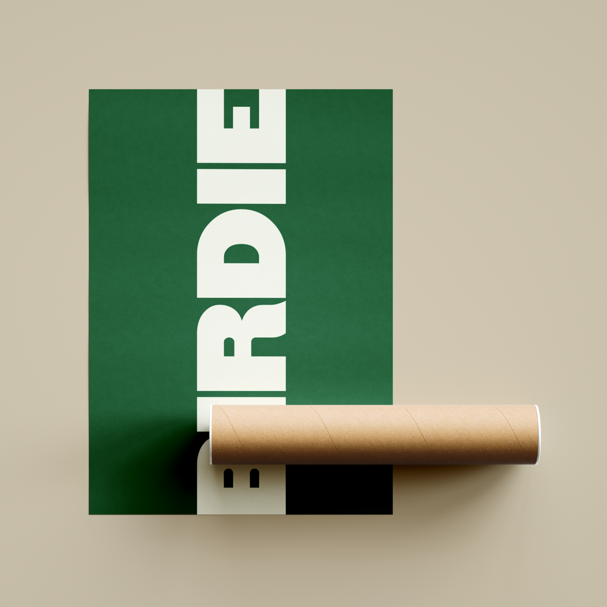 Birdie Golf Poster