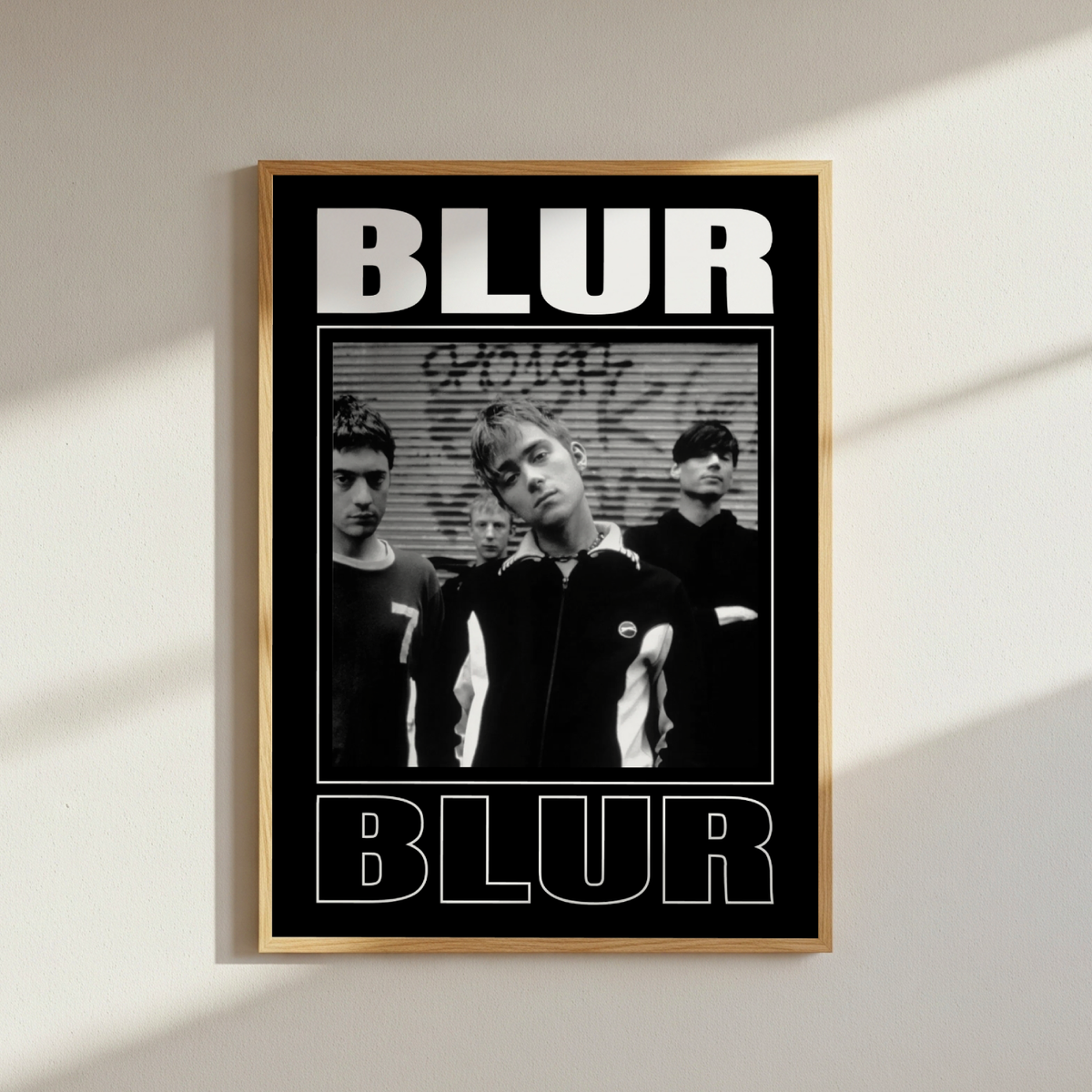 Blur Band Poster