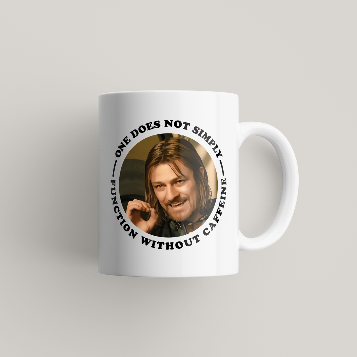 Funny Boromir Lord Of The Rings Mug