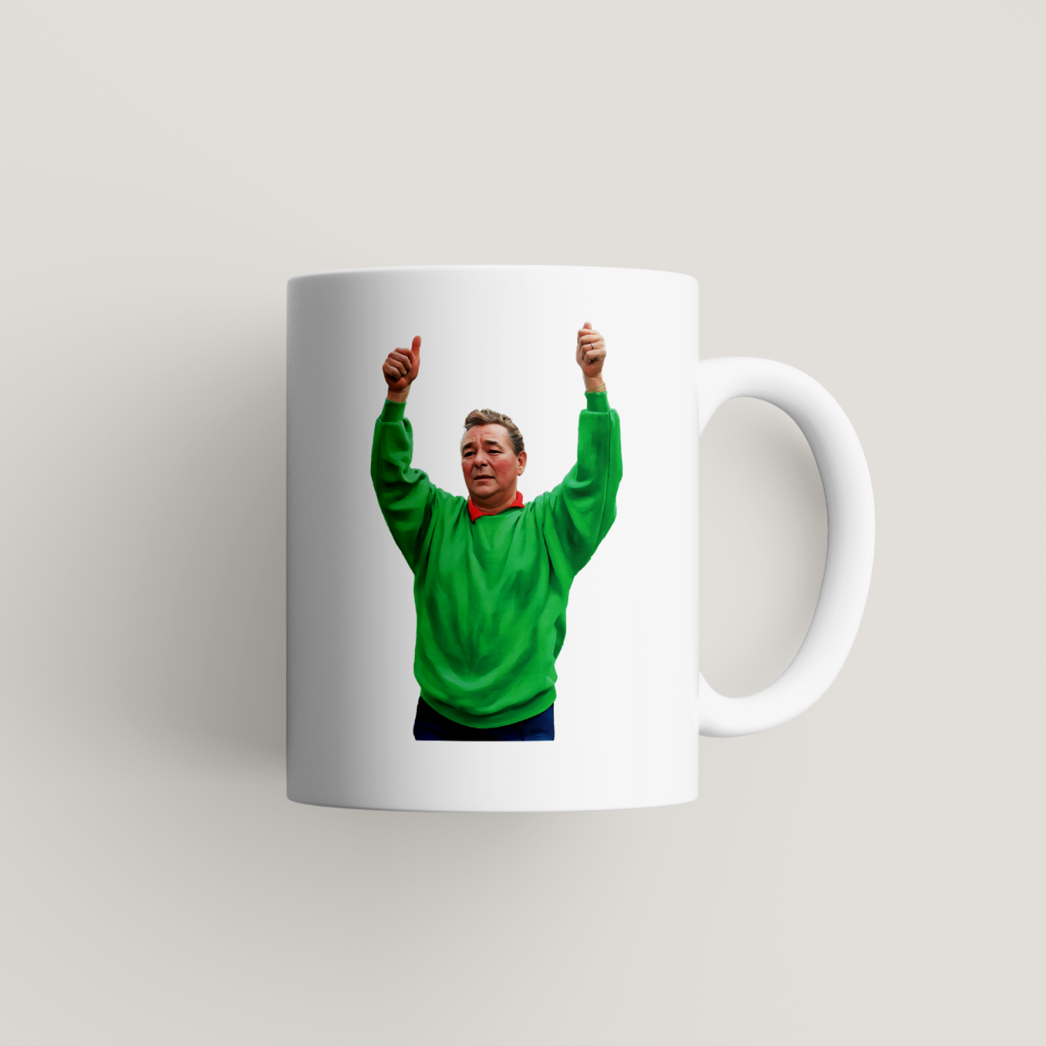 Brian Clough Quote Mug