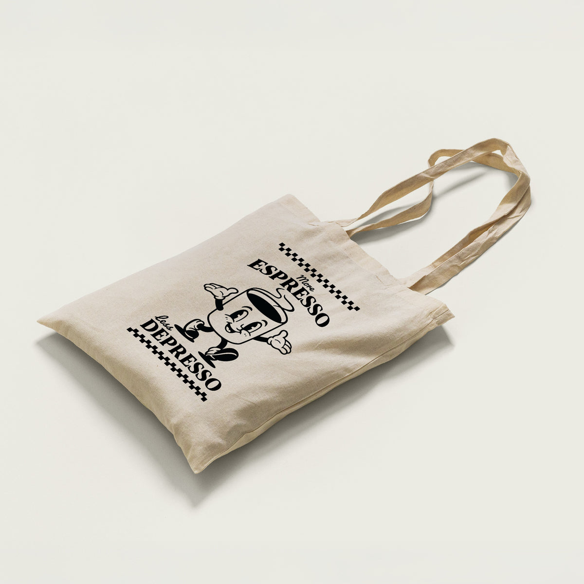 More Espresso Less Depresso Tote Bag
