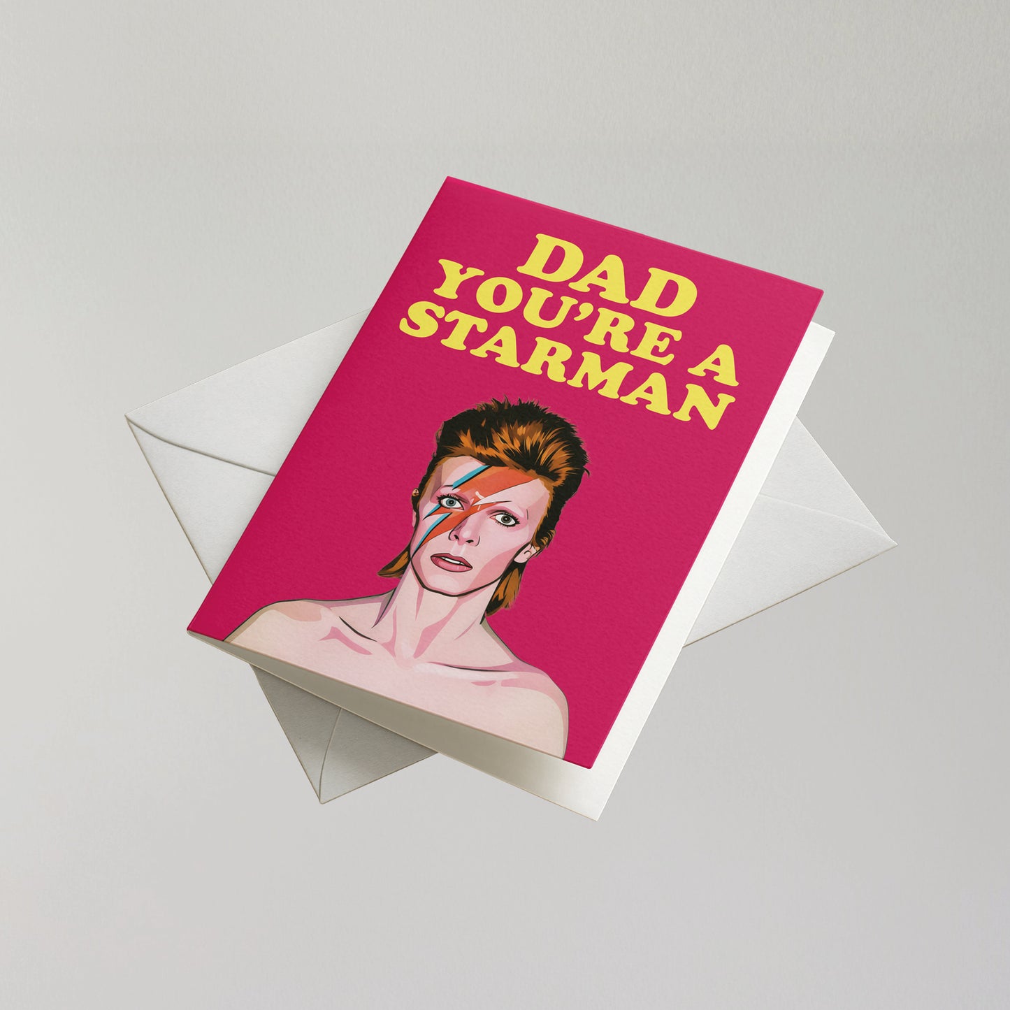 David Bowie Father's Day Card