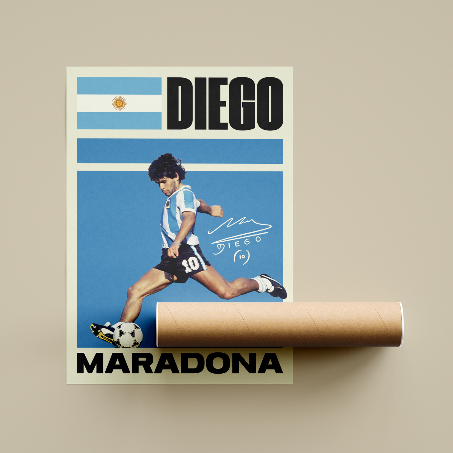 Diego Maradona Poster