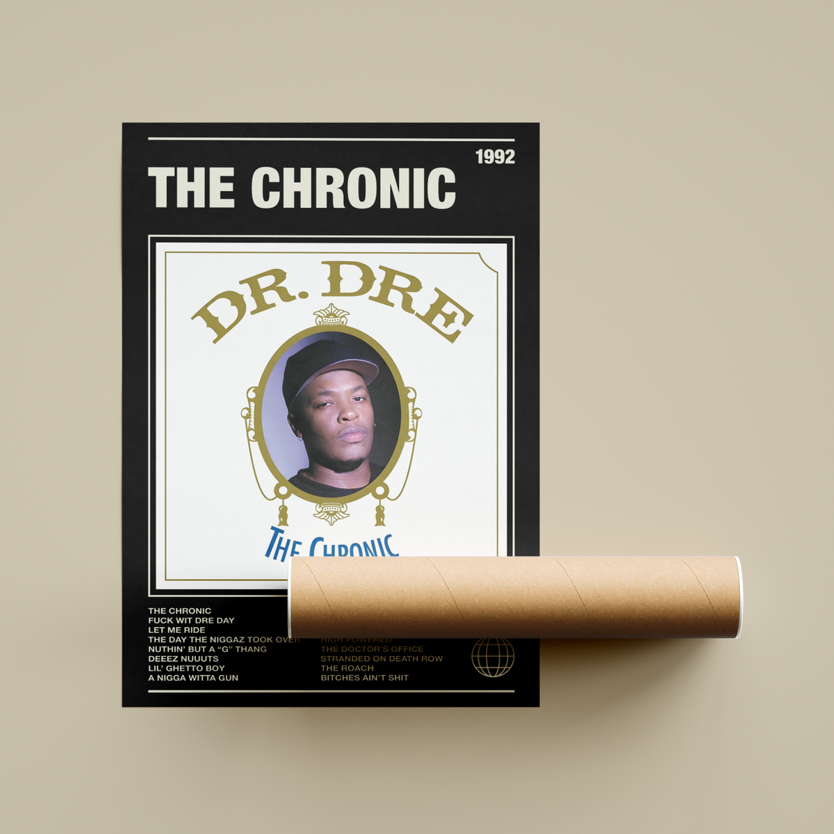 Dr Dre The Chronic Album Poster