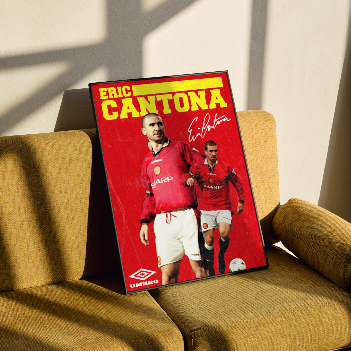 Eric Cantona Poster