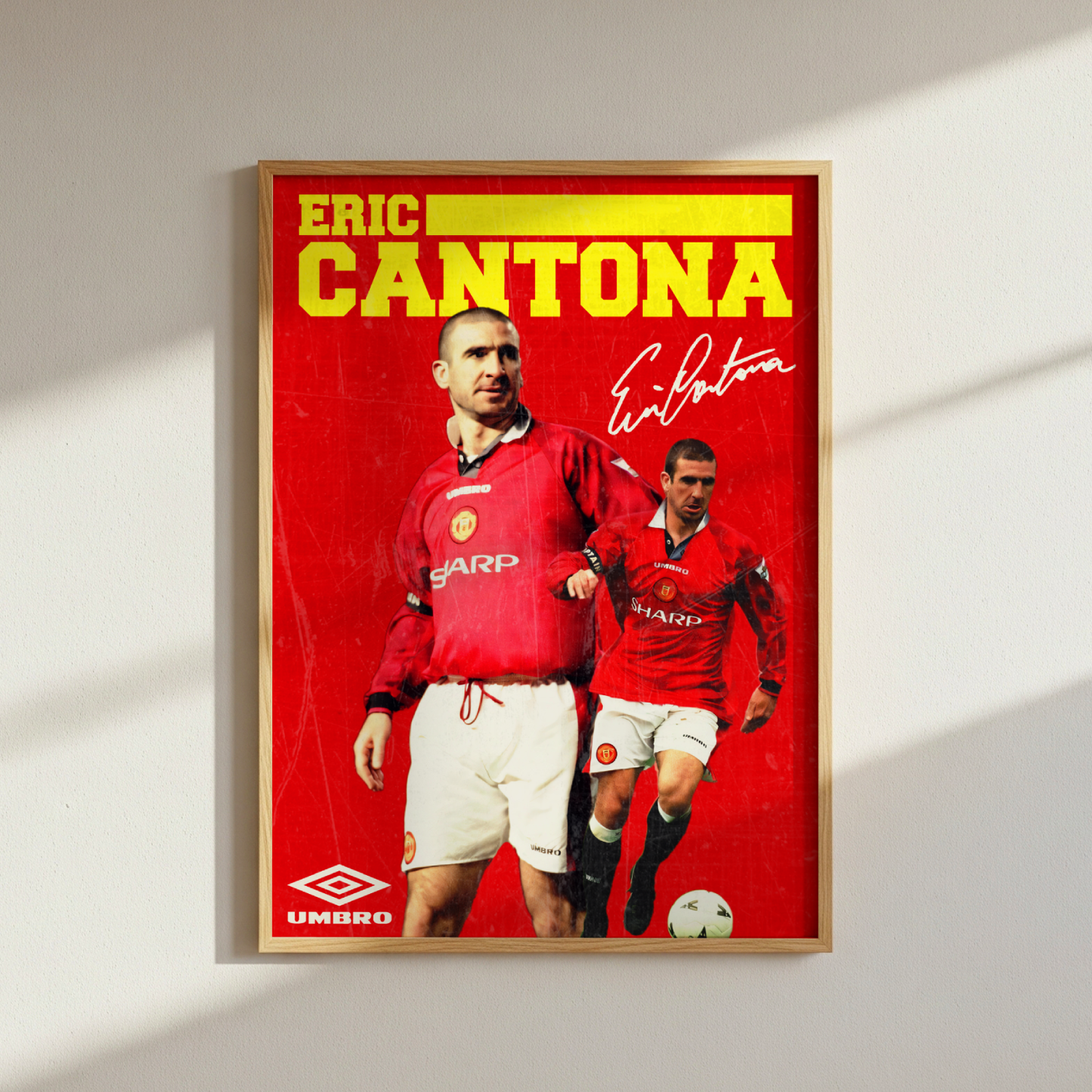 Eric Cantona Poster
