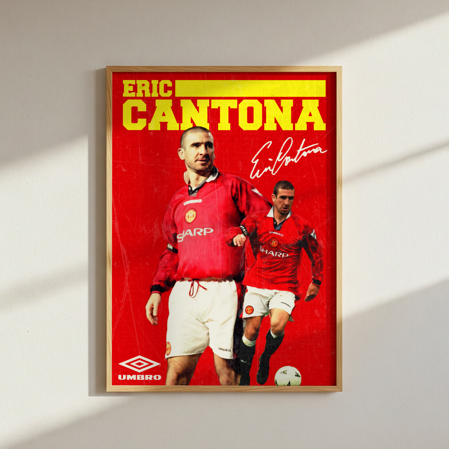 Eric Cantona Poster